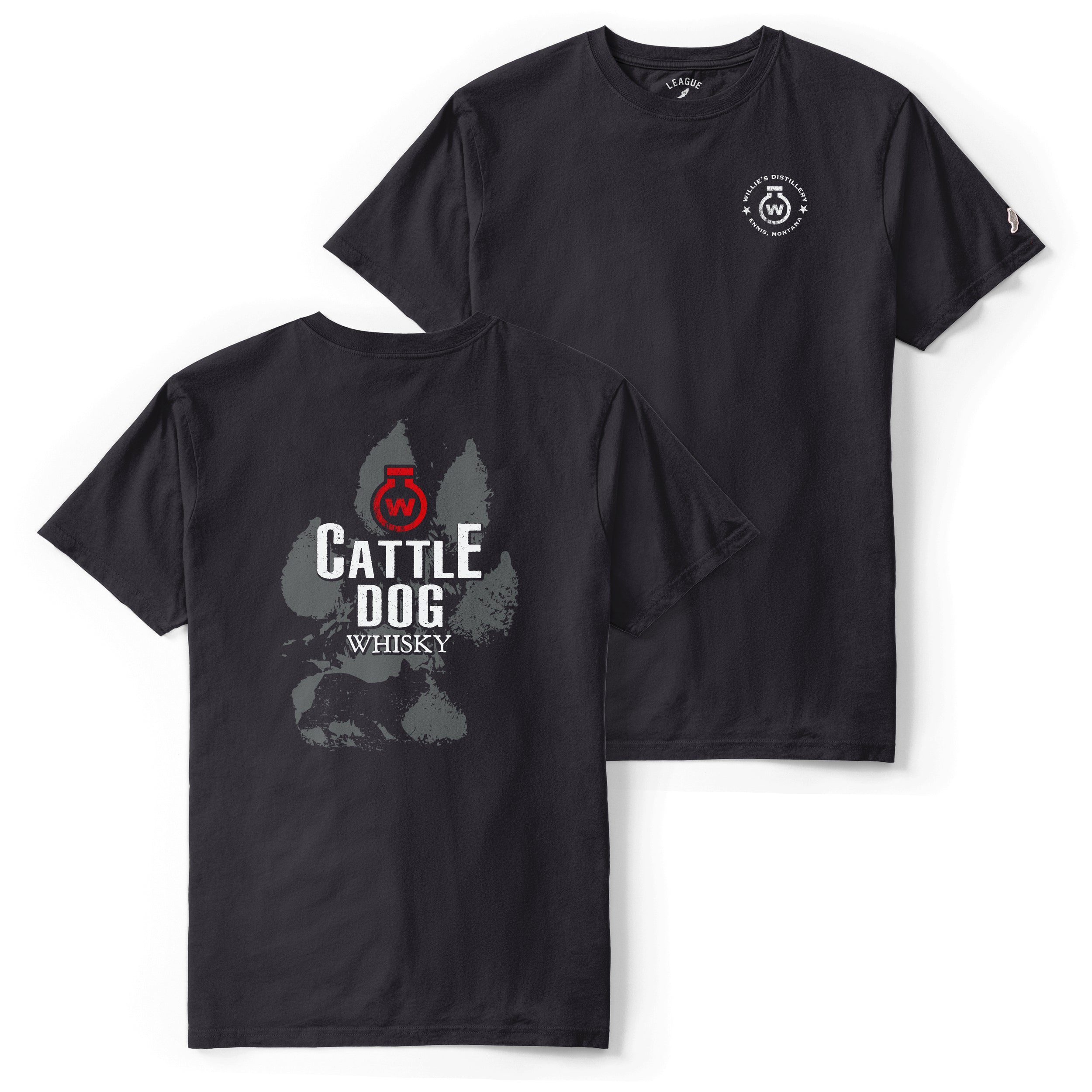 Cattle Dog Paw T-Shirt