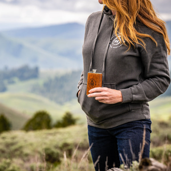 Leather Wrapped Flask