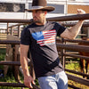 Montana American Flag T-Shirt