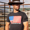 Montana American Flag T-Shirt