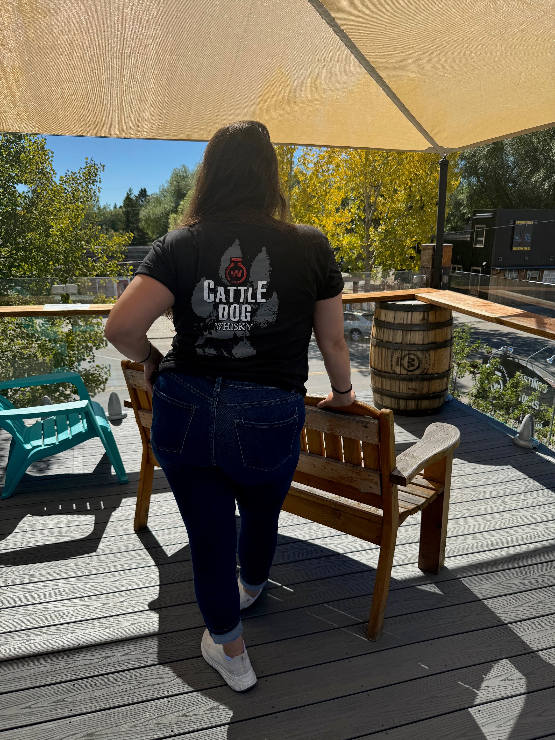 Cattle Dog Paw T-Shirt