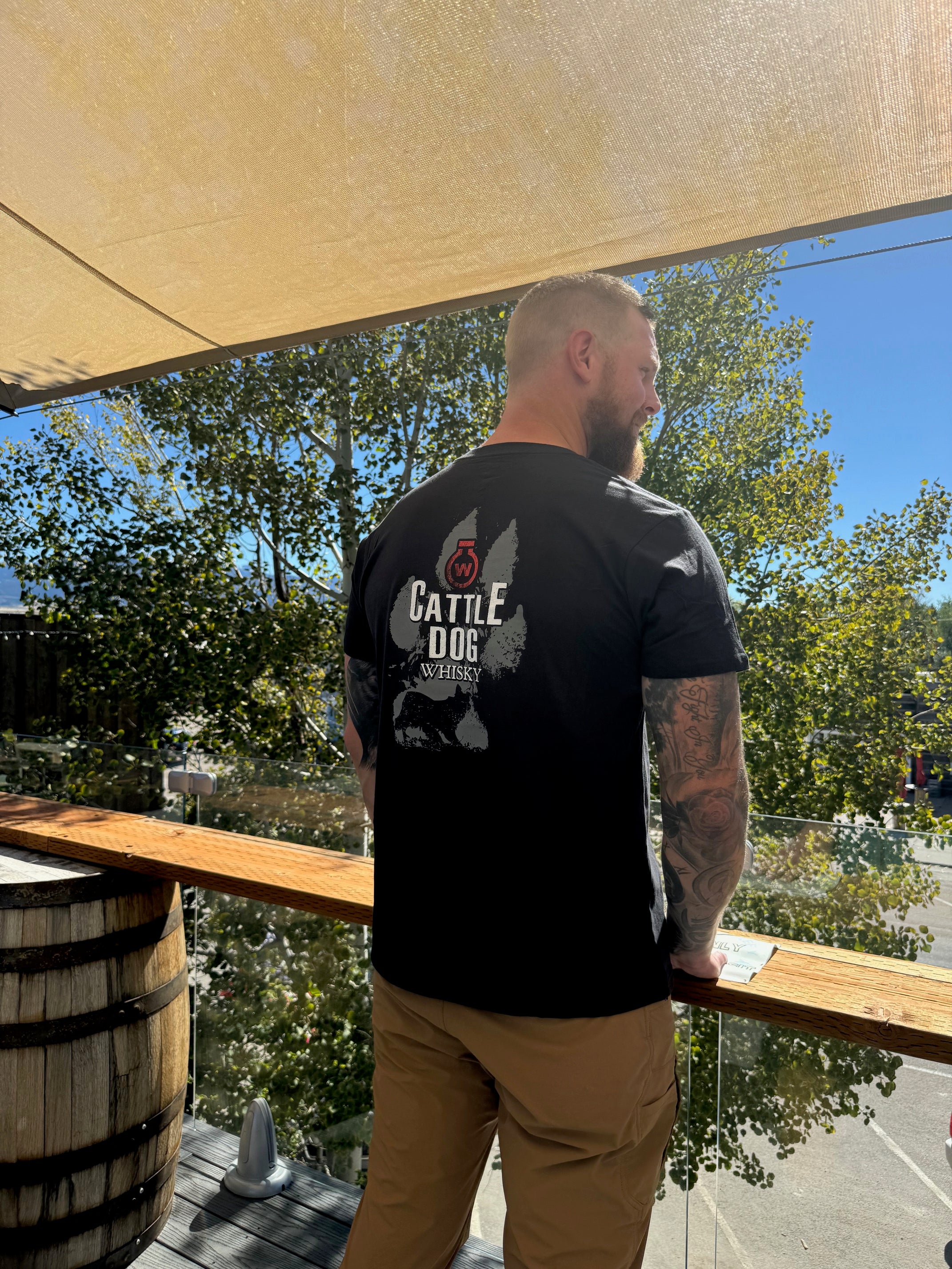 Cattle Dog Paw T-Shirt