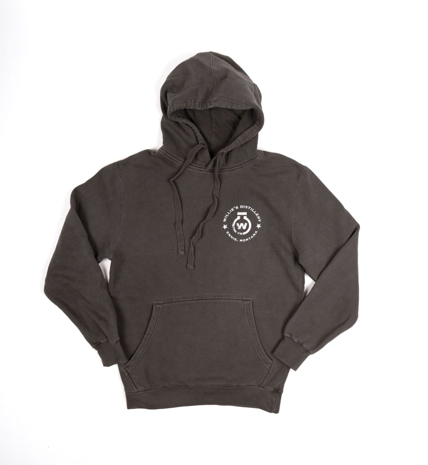 Pigment Dyed Hoodie Sweatshirt