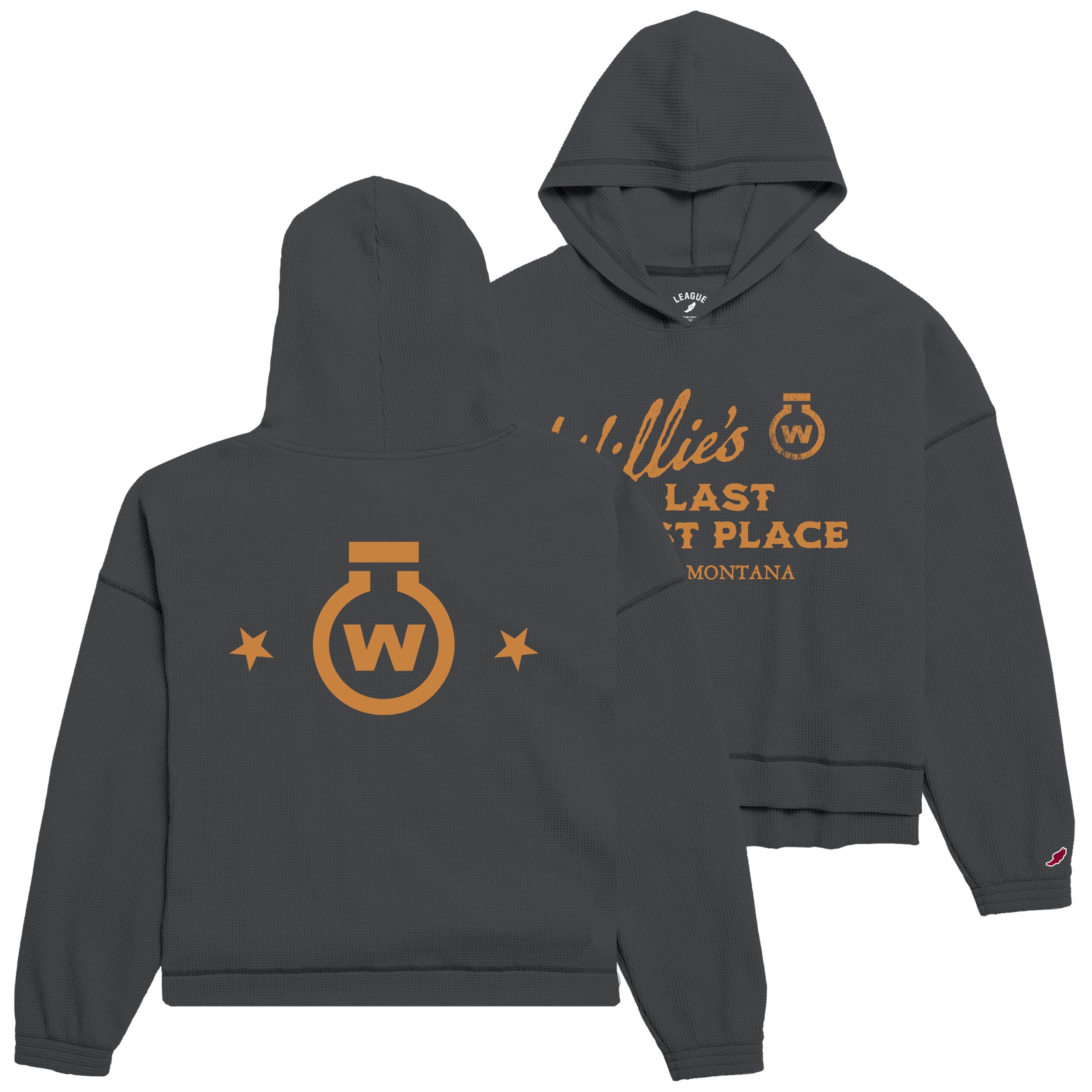 Last Best Place Waffle Hoodie