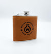 Leather Wrapped Flask