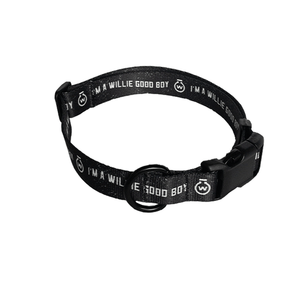 "I'm a Willie Good Boy" Dog Collar