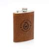 Leather Wrapped Flask