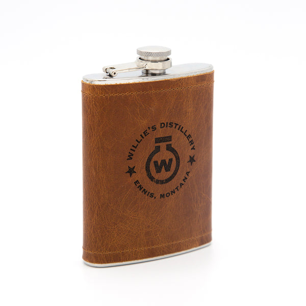 Leather Wrapped Flask