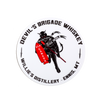 Devil's Brigade Shiny Vinyl Stickers
