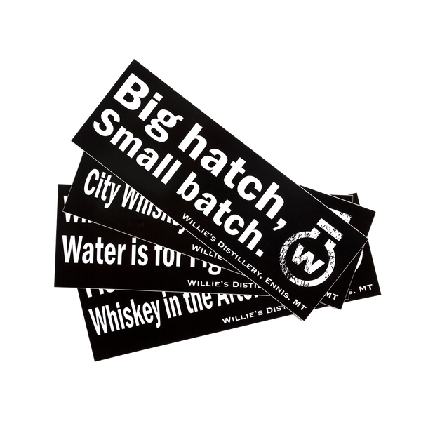 Willie's Distillery Bumper Sticker