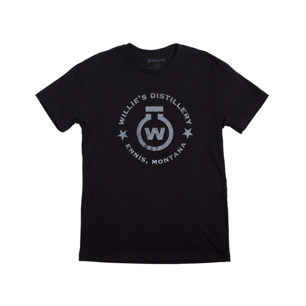 Men's Logo Sueded Short Sleeve T