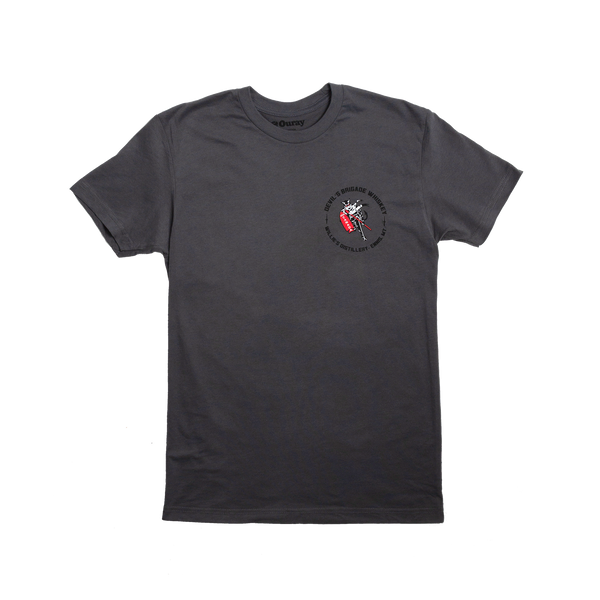 Men's Devils Brigade Small Logo Sueded T