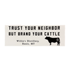 Willie's Distillery Bumper Sticker