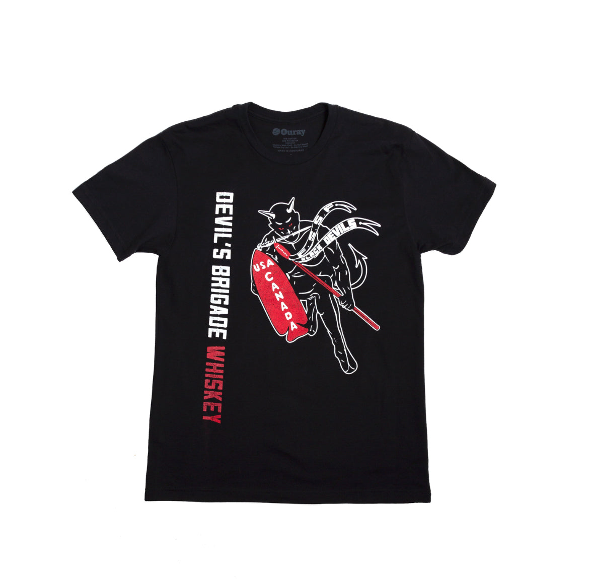 Men's Devil's Brigade Sueded Graphic T