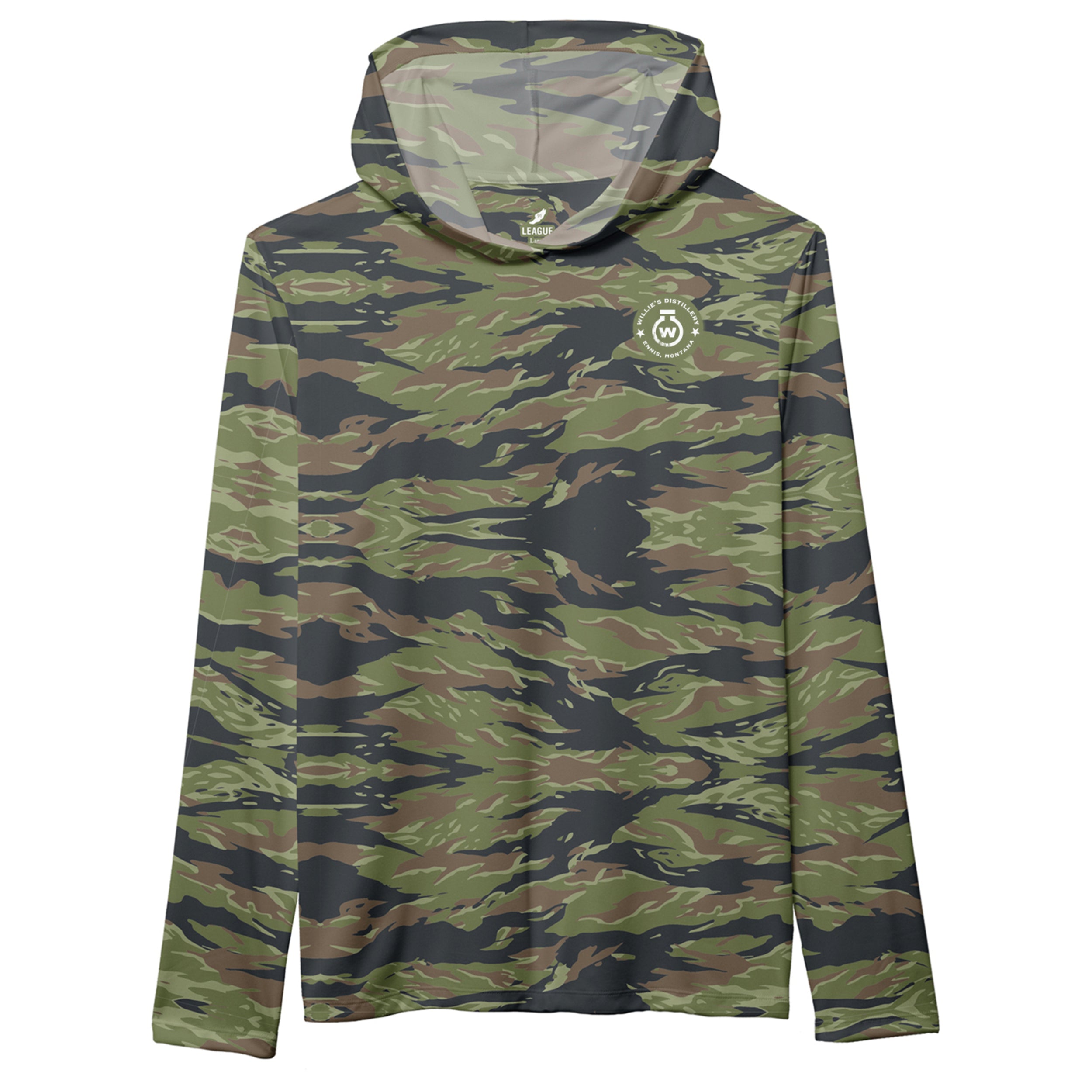 Vietnam Tiger Stripe Camo Hooded Long Sleeve