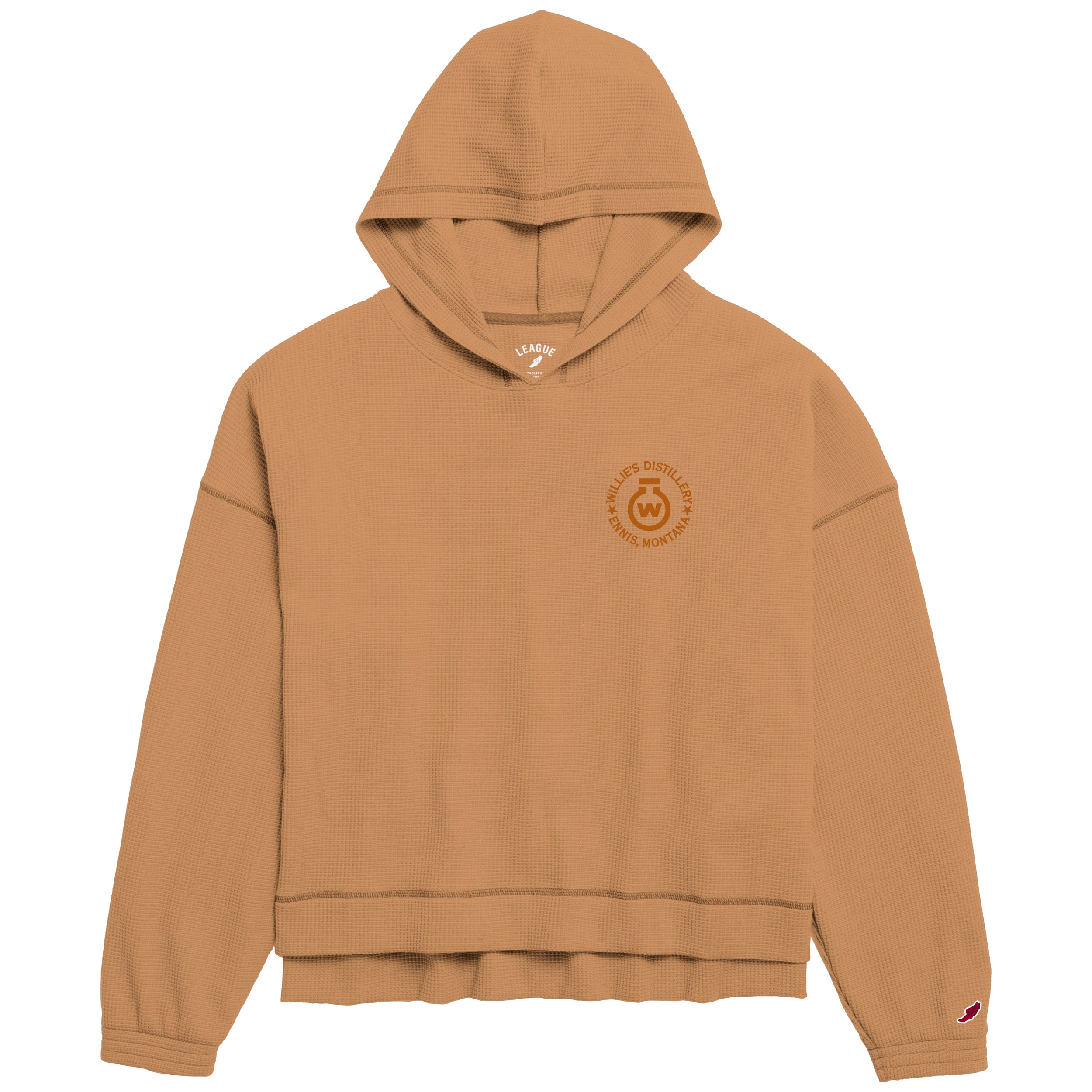 Women's Oversized Waffle Hoodie