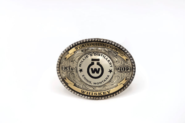 World Champion Whiskey Belt Buckles