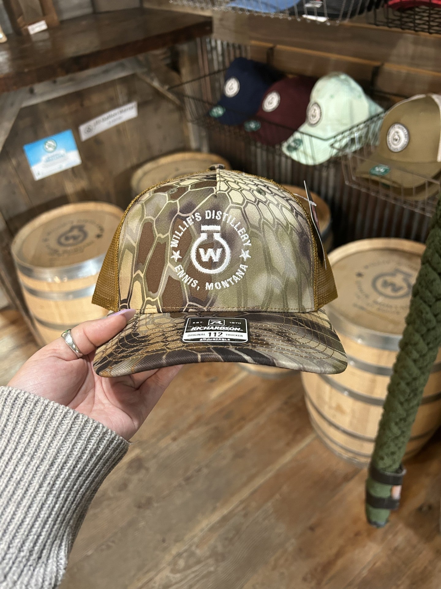 Richardson Camo Hats