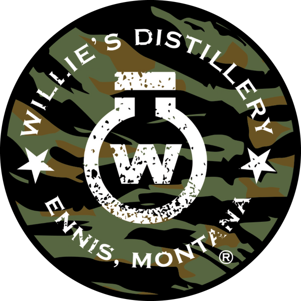 Willie's Distillery Classic Stickers