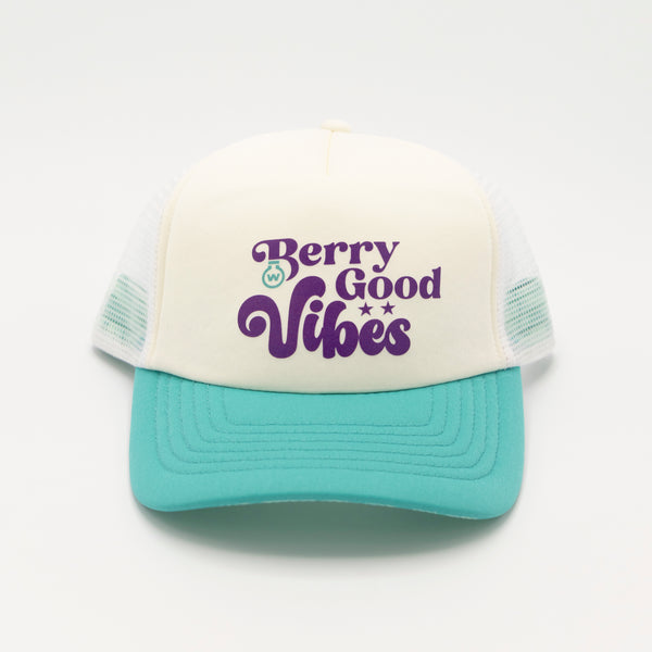 Berry Good Vibes Foam Trucker Hat