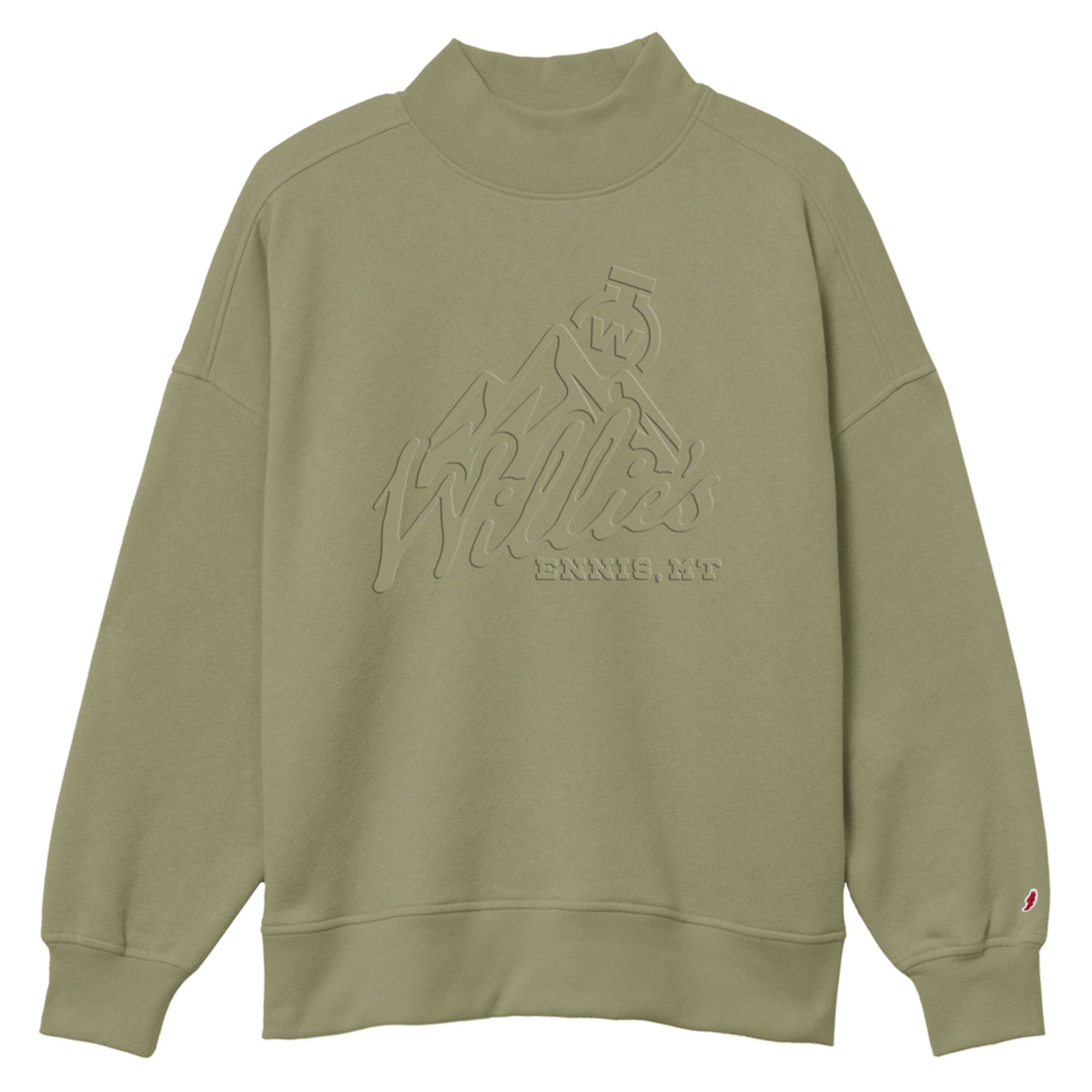 Women's High Neck Crew