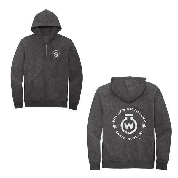 Logo Zip Hoodie