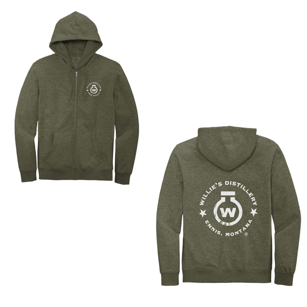 Logo Zip Hoodie