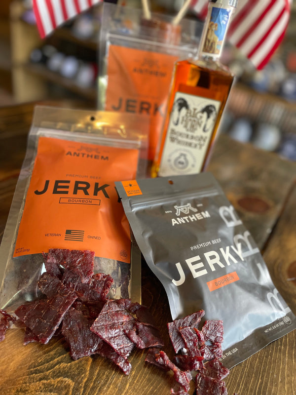 Anthem Snacks Bourbon Beef Jerky