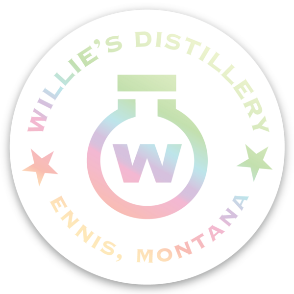 Willie's Distillery Classic Stickers
