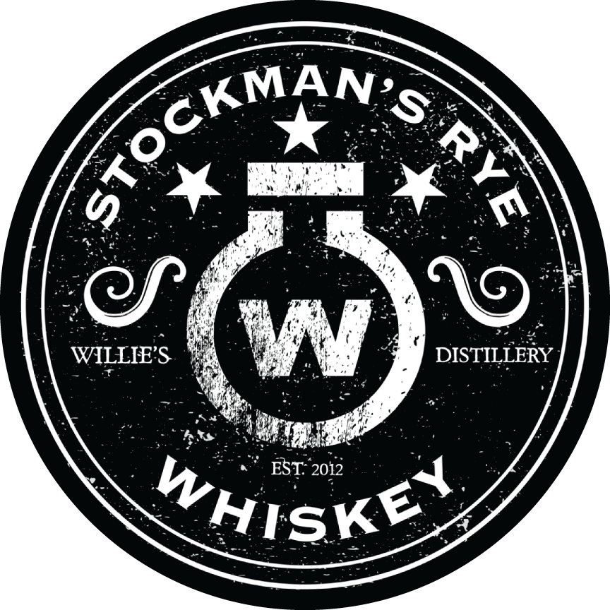 Willie's Distillery Specialty Stickers