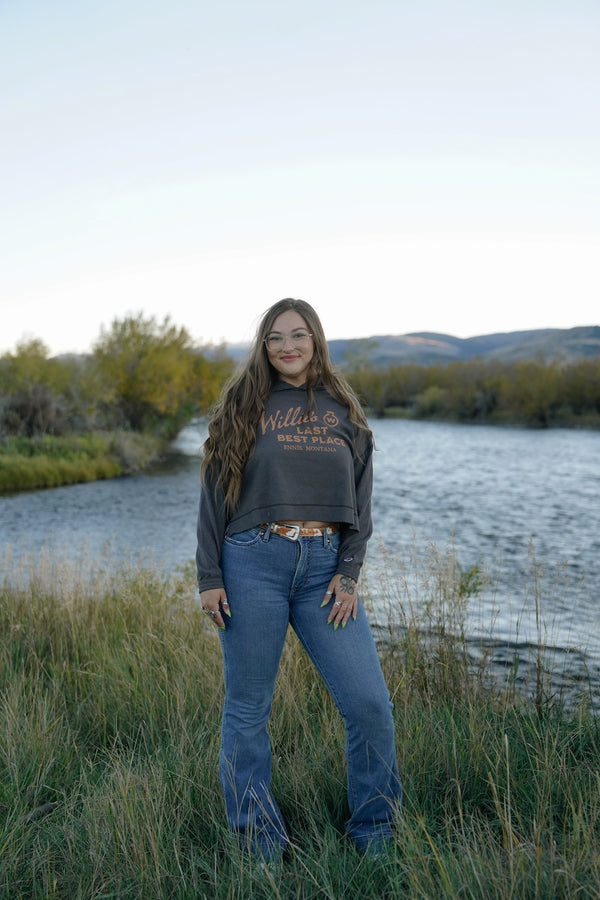 Last Best Place Waffle Hoodie