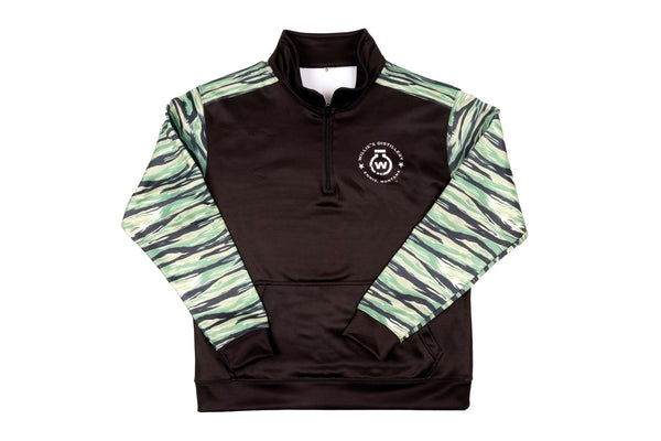 Tiger Stripe 1/4 Zip Pullover