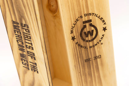 Willie's Distillery Ekan Wooden Box