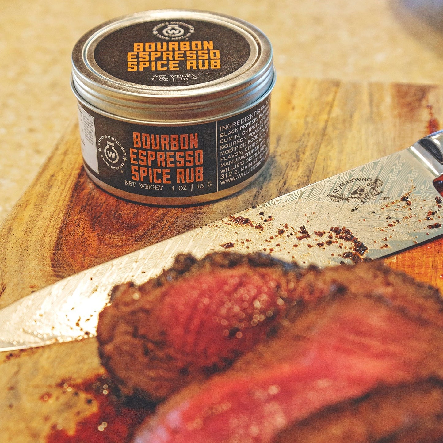 Bourbon Espresso Spice Rub