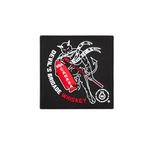 Devil's Brigade Square PVC Patch