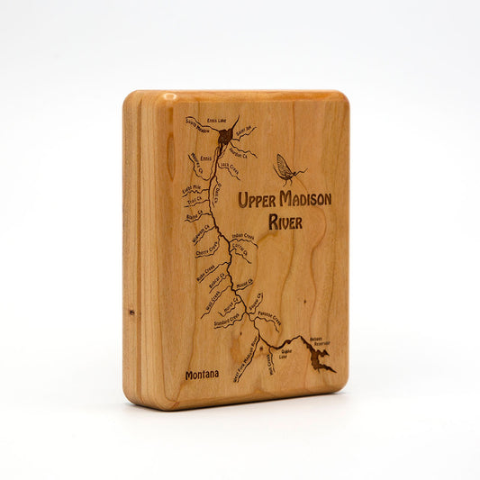 Madison River Wooden Fly Box