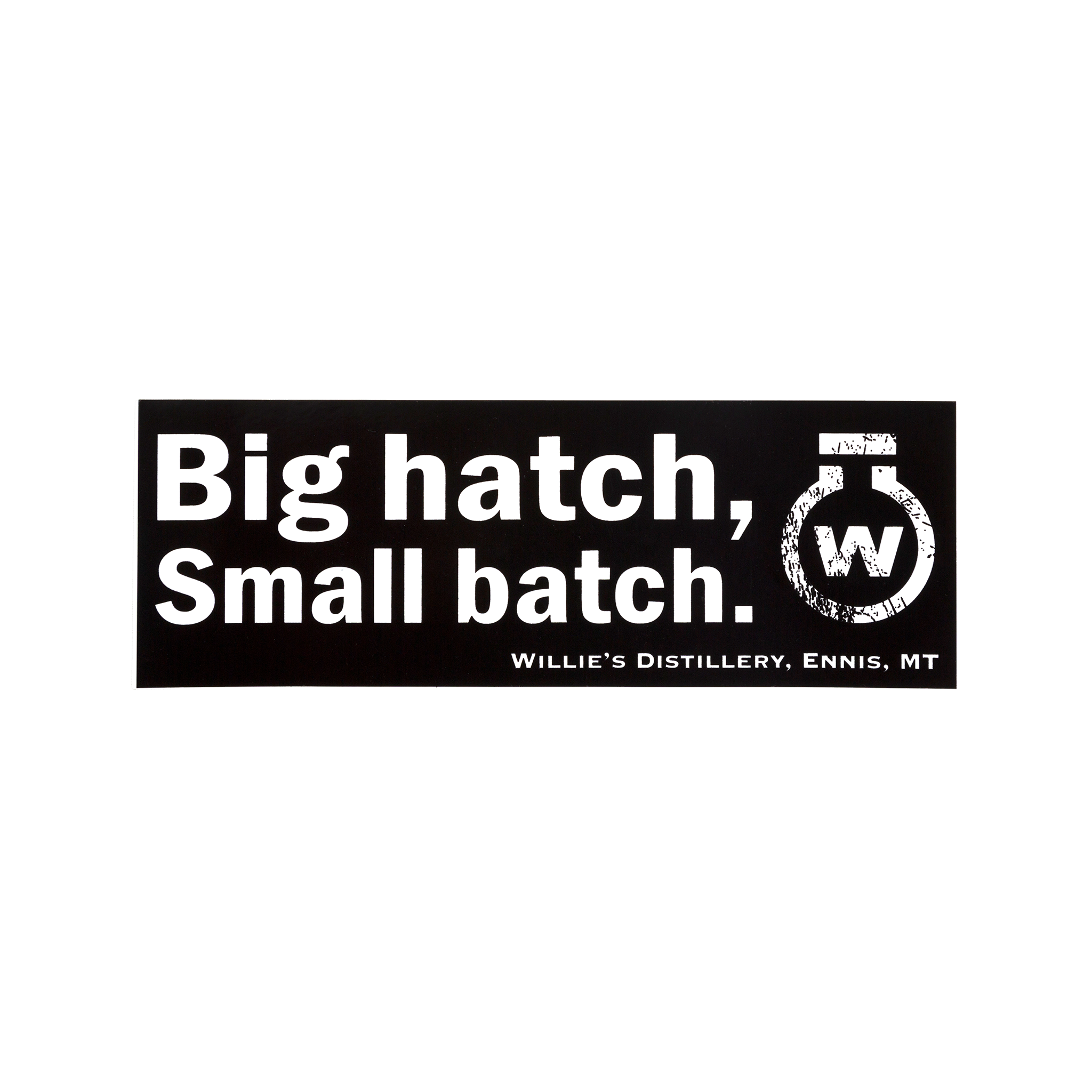 Willie's Distillery Bumper Sticker