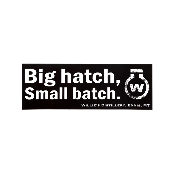 Willie's Distillery Bumper Sticker