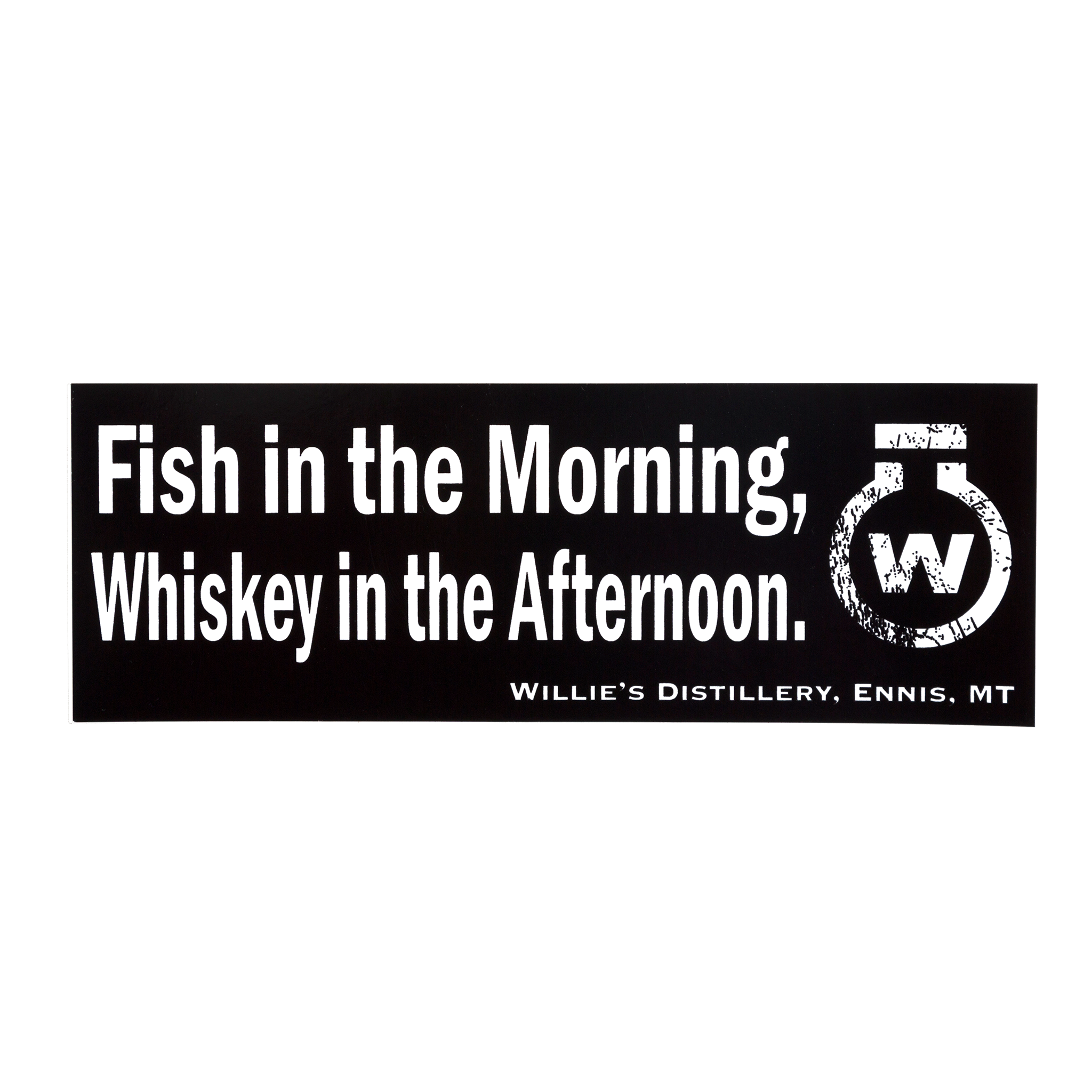 Willie's Distillery Bumper Sticker