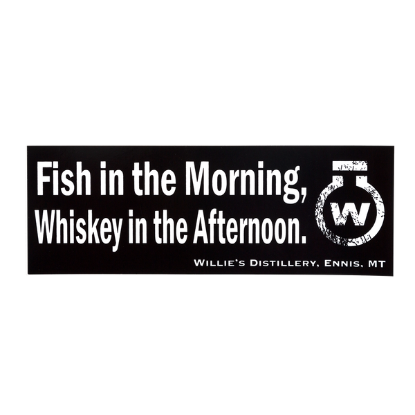 Willie's Distillery Bumper Sticker