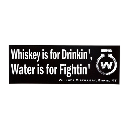 Willie's Distillery Bumper Sticker