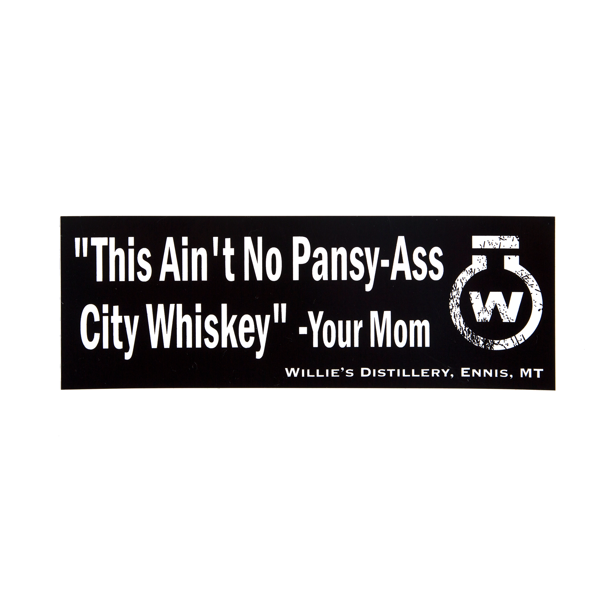 Willie's Distillery Bumper Sticker