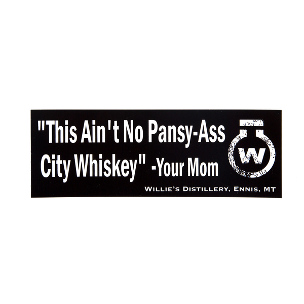 Willie's Distillery Bumper Sticker