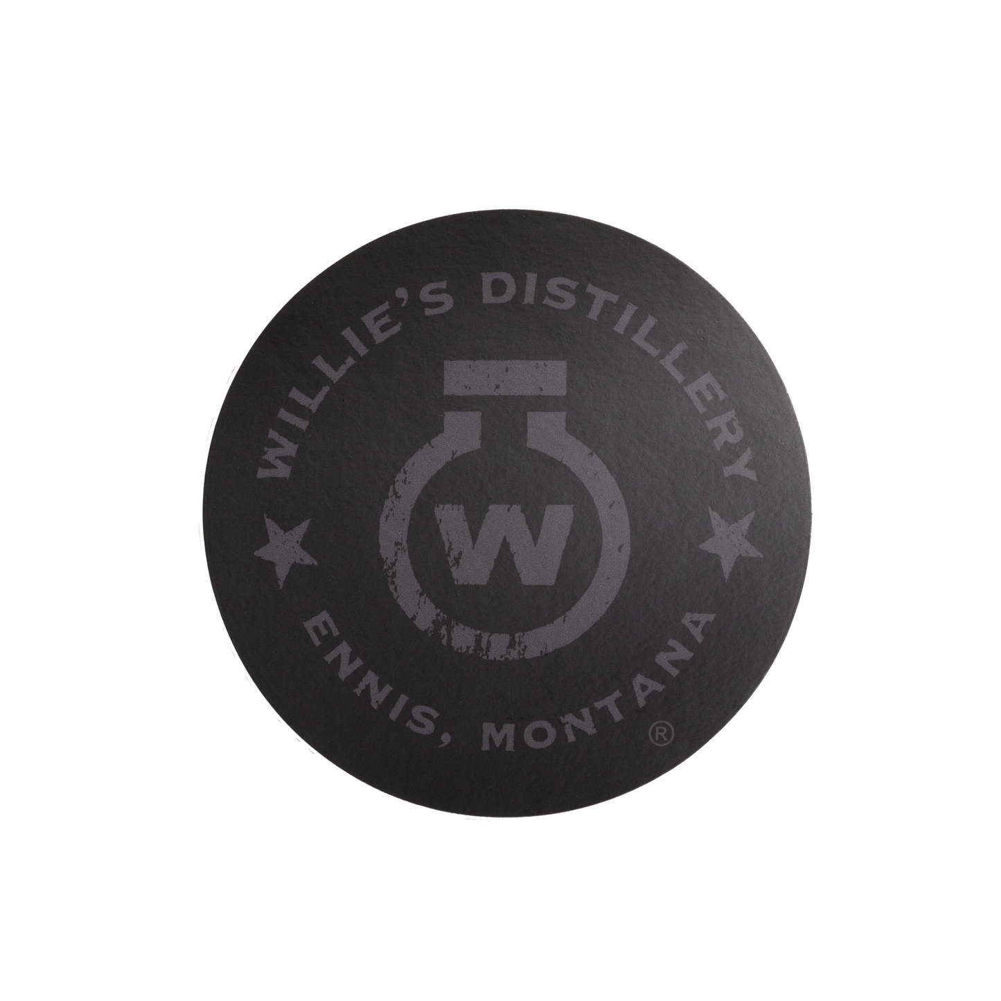 Willie's Distillery Shiny Vinyl Stickers