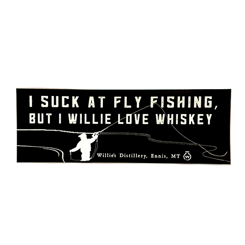 Willie's Distillery Bumper Sticker