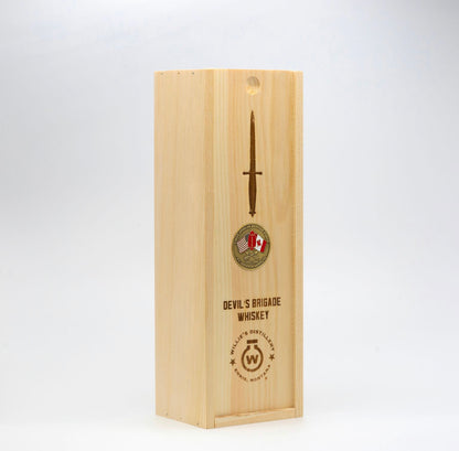 Devil's Brigade Ekan Wooden Bottle Box