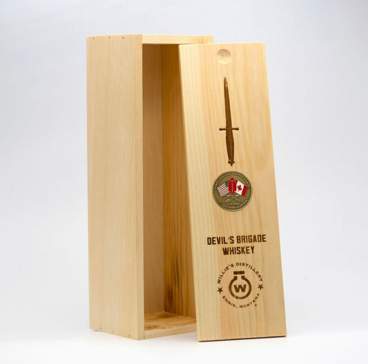 Devil's Brigade Ekan Wooden Bottle Box